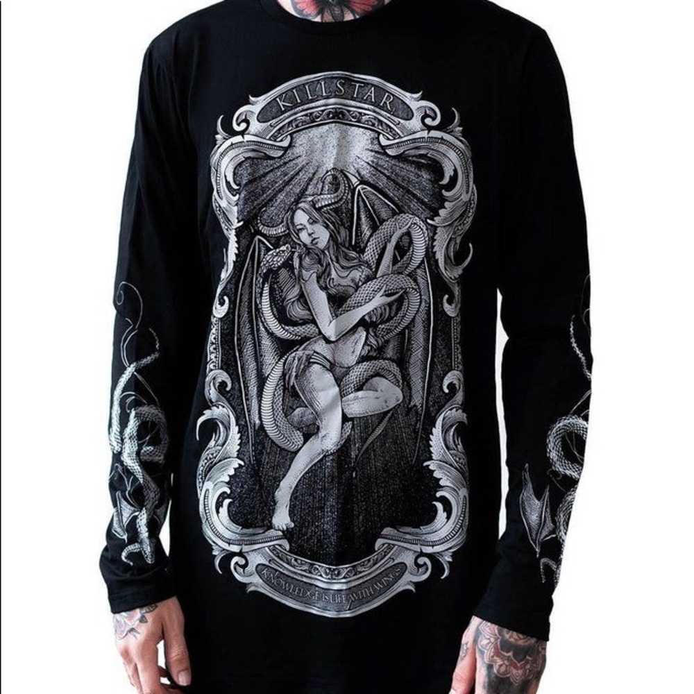 Killstar Goddess Long Sleeve Tee - Picture 3 of 3